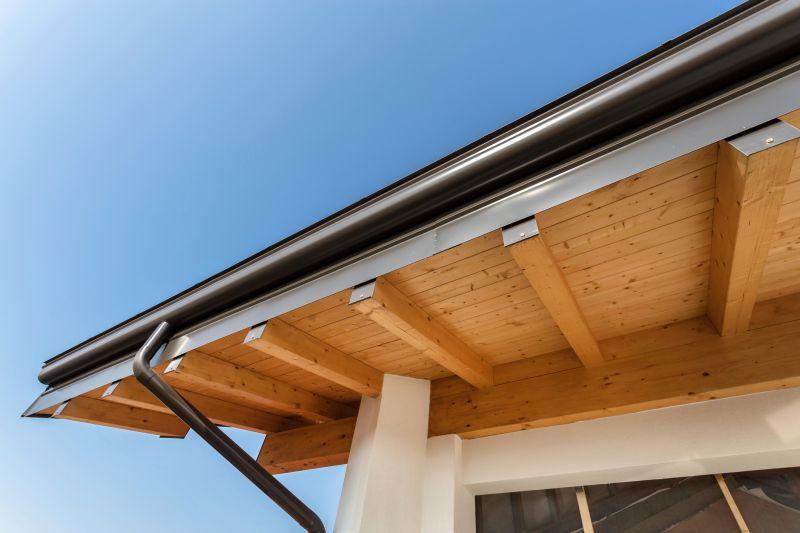 Commercial Galvanized Gutters Installation