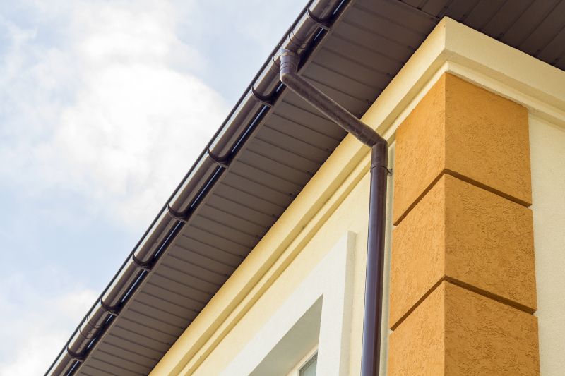 Commercial Galvanized Gutters Installation