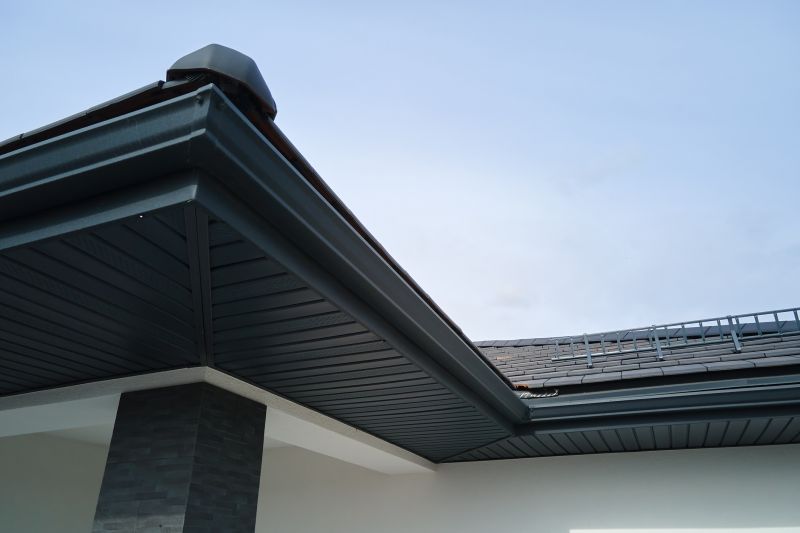 Commercial Galvanized Gutters Installation