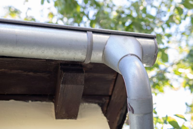 Commercial Galvanized Gutters Installation