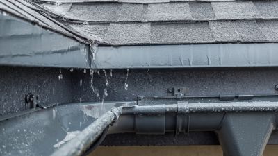 Commercial Galvanized Gutters Repair