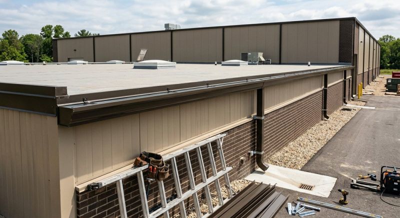 Commercial Gutter Covers Installation