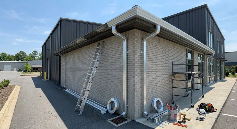 Commercial Gutters Installation