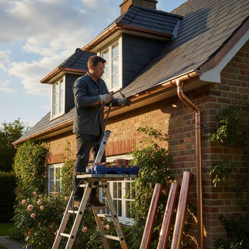 Common Issues With Copper Gutters And When Professional Repair Is Needed