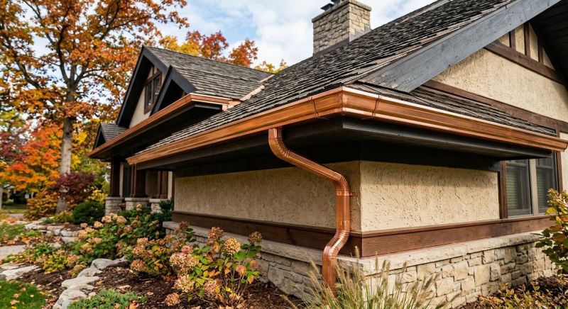 Copper Gutter Design Considerations For Commercial Buildings