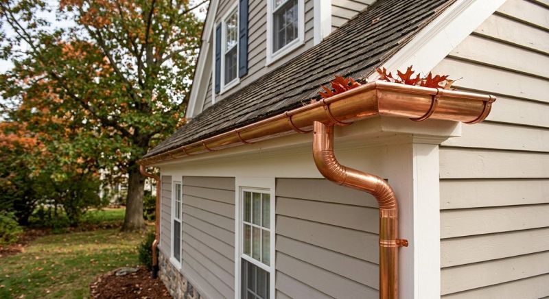 Copper Gutter Design Considerations For Commercial Buildings