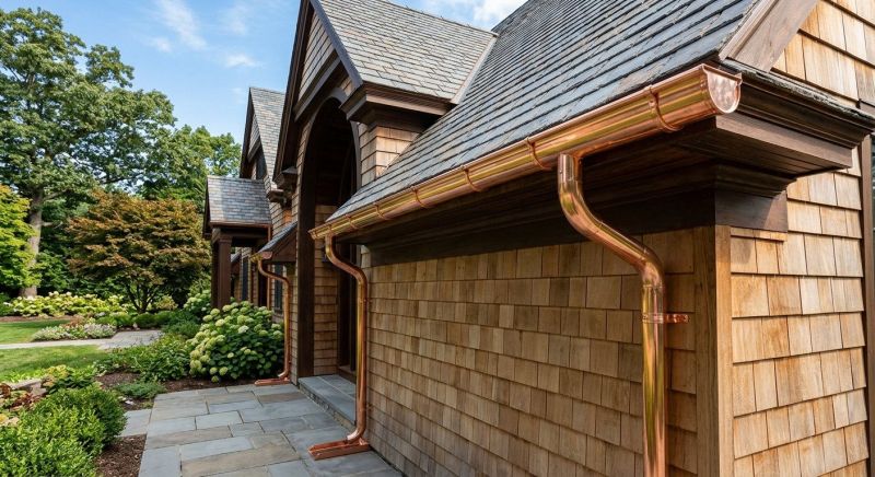 Copper Gutters Replacement