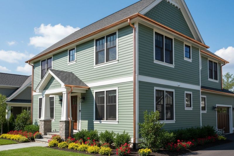 Copper Gutters Replacement