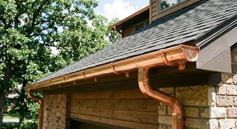 Copper Gutters Replacement