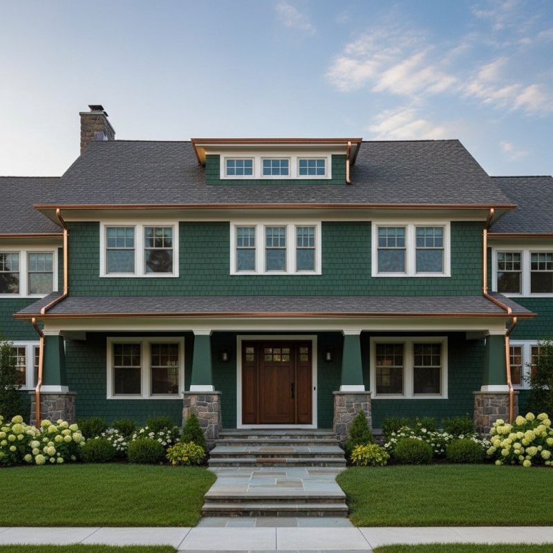 Copper Gutters Replacement