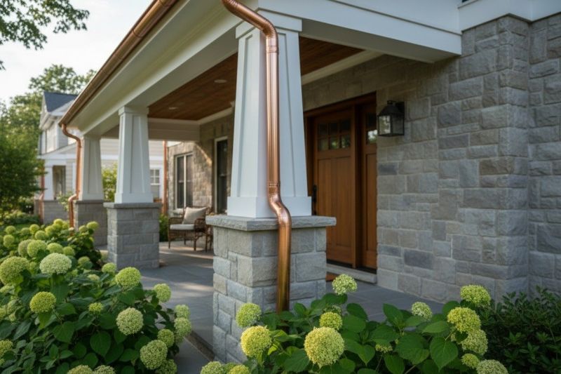 Copper Gutters Replacement