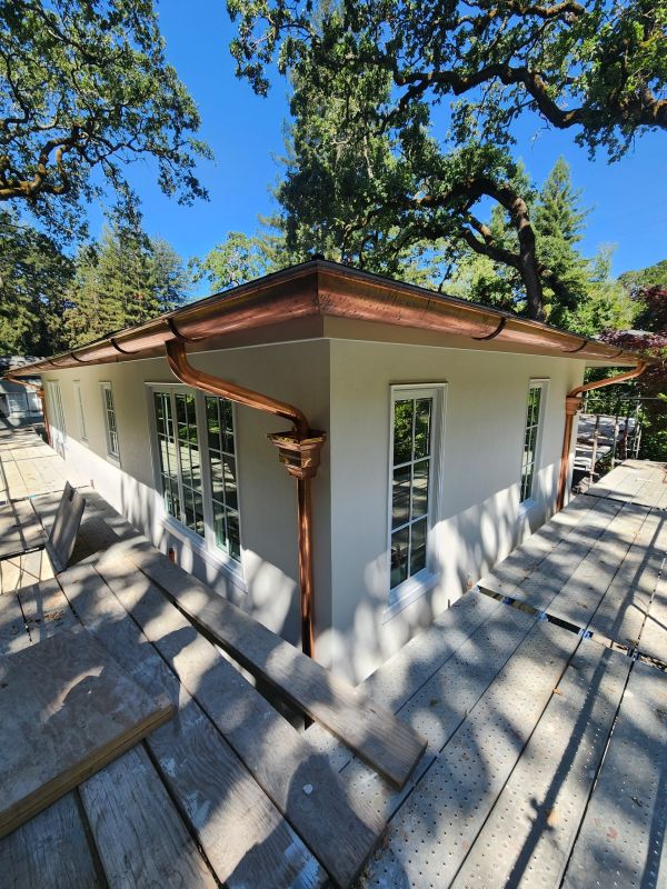 Copper Gutters Replacement