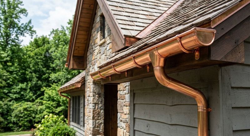 Copper Gutters Replacement
