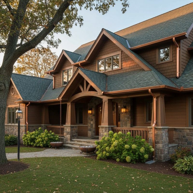 Copper Gutters Replacement