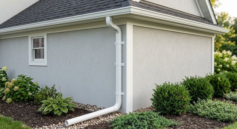 Downspout Installation