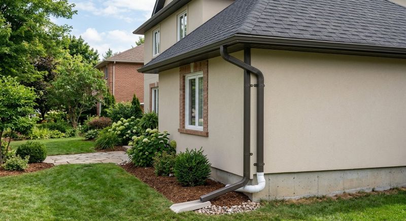 Downspout Installation