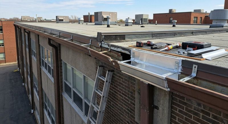 How Damaged Gutters Affect Commercial Foundations