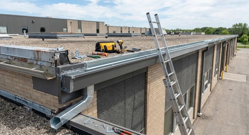 How Damaged Gutters Affect Commercial Foundations