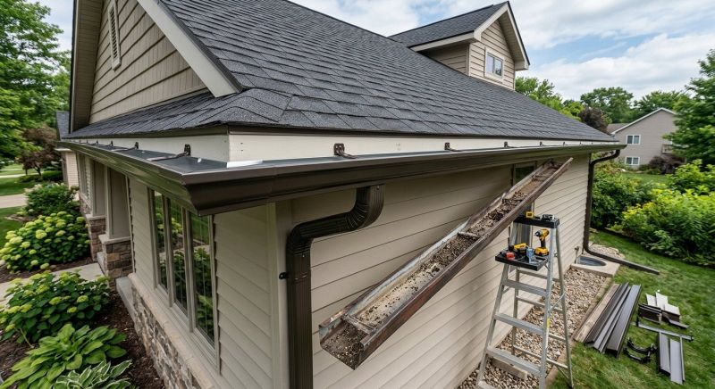 Metal Gutters Installation
