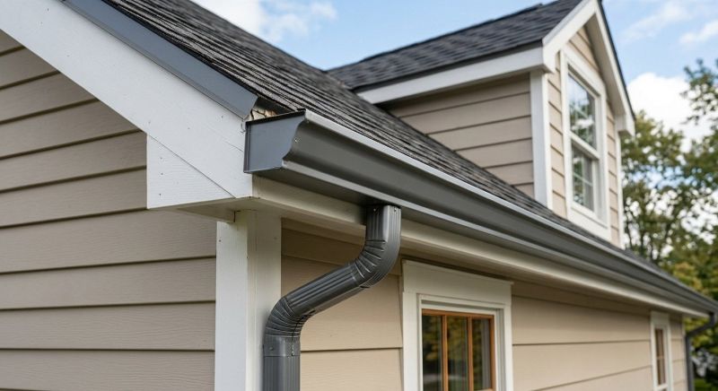 Metal Gutters Installation