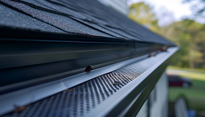 Residential Gutter Covers Installation