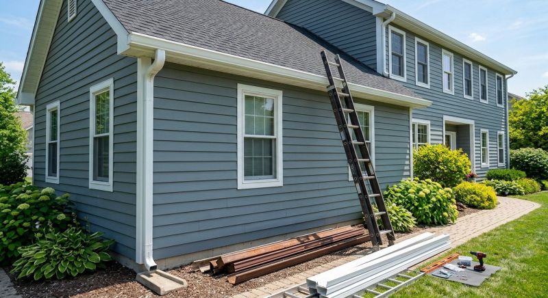 Seamless Gutters Replacement