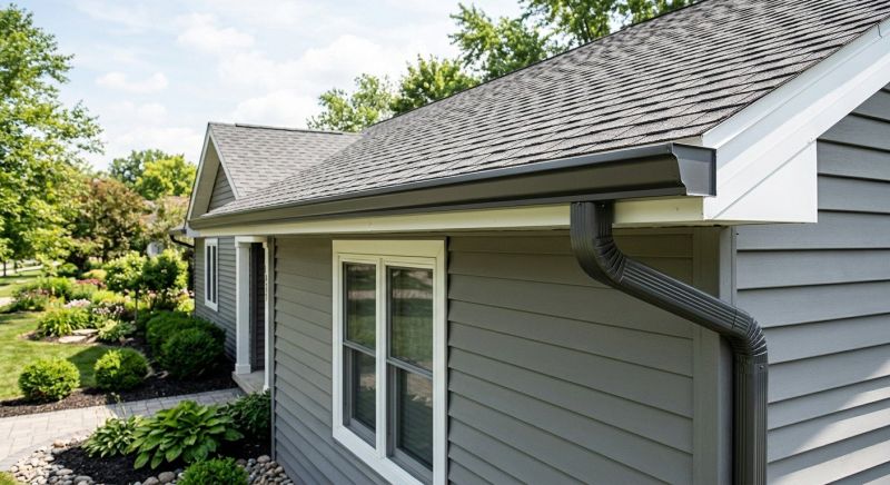 Seamless Metal Gutters Installation