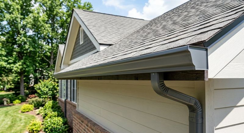 Seamless Metal Gutters Installation