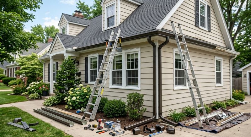 What To Expect During A Professional Gutter Installation Or Repair Visit